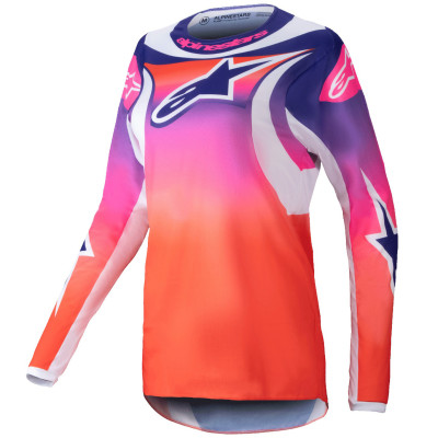 dámský dres Alpinestars Stella Fluid Wurx 2025 multicolor/white