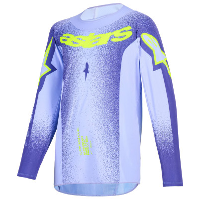dětský dres Alpinestars Supertech Scenz youth 2026 purple/yellow fluo