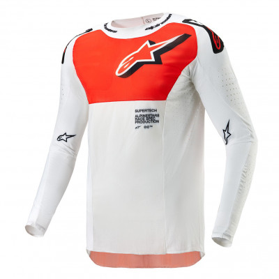dres Alpinestars Supertech Ward 2024 white/orange