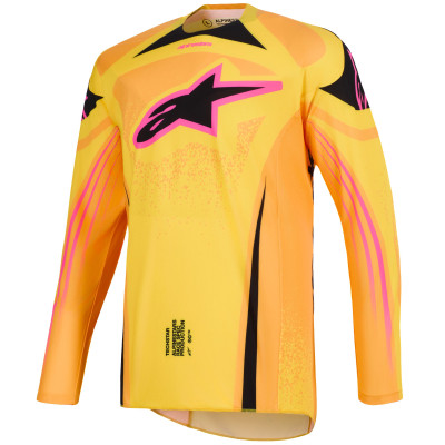 dres Alpinestars Techstar Nomur 2026 orange/yellow/pink