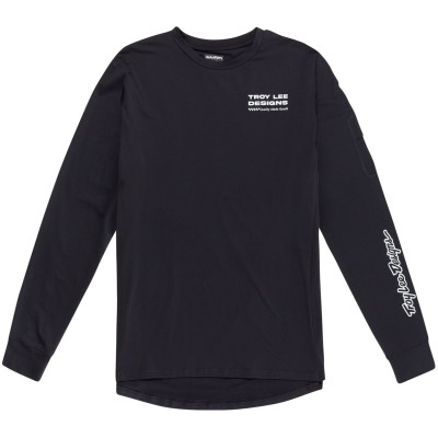 dres Troy Lee Designs Ruckus Ride LS tee factory carbon