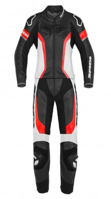 dámská dvoudílná kombinéza Spidi Laser Touring Lady black/white/red
