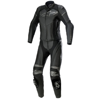 dámská dvoudílná kombinéza Alpinestars Stella GP Plus 2 2025 black/metallic grey