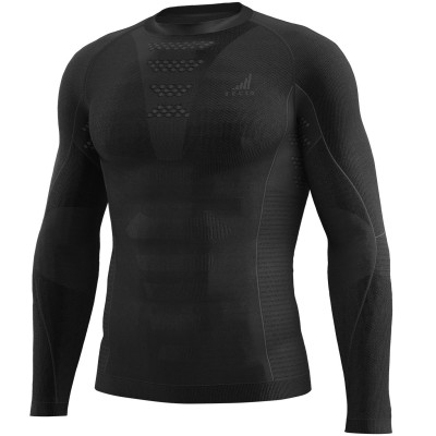 dětské chlapecké triko s dlouhým rukávem Tecso K-Dry black