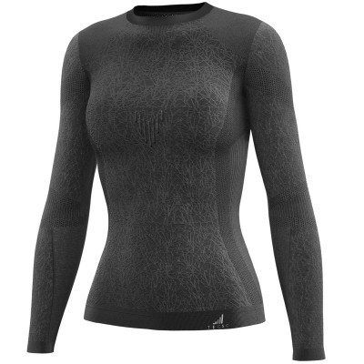 dámské triko s dlouhým rukávem Tecso K-Dry dark grey