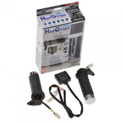 vyhřívané gripy Oxford Hotgrips Premium Cruiser vnitřní průměr 25,4 mm