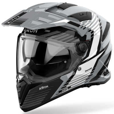 helma Airoh Bandit Spicy 2025 shiny grey