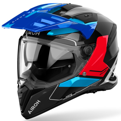 helma Airoh Bandit Tune 2025 blue/red shiny
