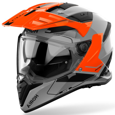 helma Airoh Bandit Tune 2025 orange shiny