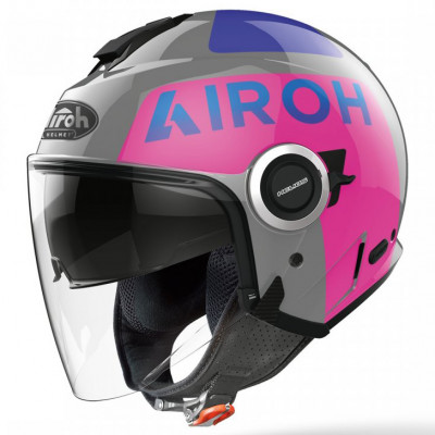 helma Airoh Helios Up shiny pink 2022