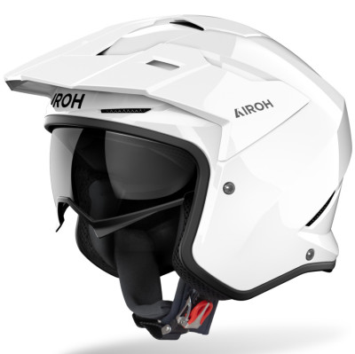 helma Airoh Kombakt Color 2025 white shiny