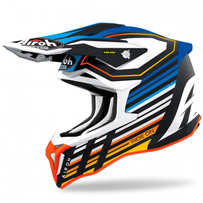 Helma Airoh Strycker Shaded matte blue