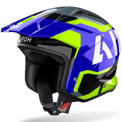 helma Airoh TRR 2 Jupiter 2025 blue/yellow shiny