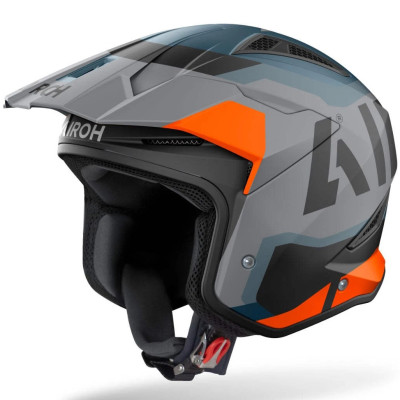 helma Airoh TRR 2 Jupiter orange matte