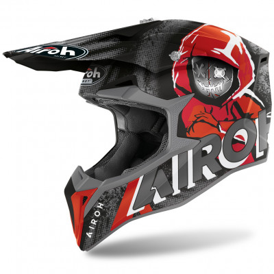 Helma Airoh Wraap Alien 2022 red matte