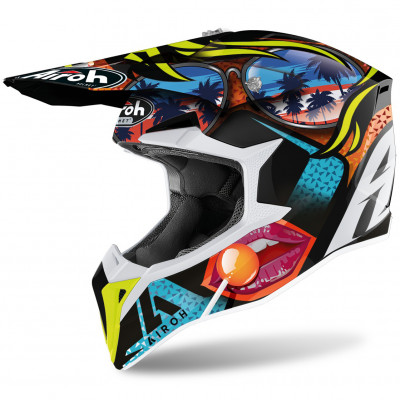 Helma Airoh Wraap Lollipop 2022 red matte