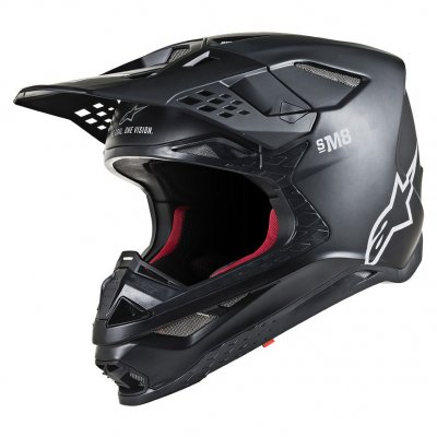 Helma Alpinestars Supertech S-M8 Solid black matte