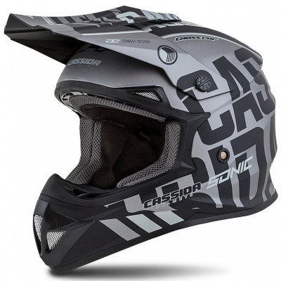 helma Cassida Cross Cup Sonic matte grey/black