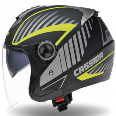 helma Cassida Magnum black/matte/grey/yellow fluo