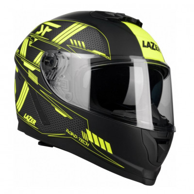 helma Lazer Rafale Evo mm Roadtech black/yellow fluo matte