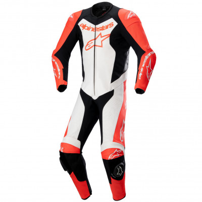 jednodílná kombinéza Alpinestars GP Force Lurv 2024 red fluo/white/black