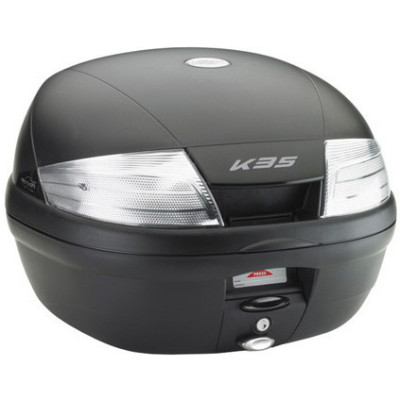 monolock Topcase Kappa K35NT black nelakovaný + kouřová odrazka