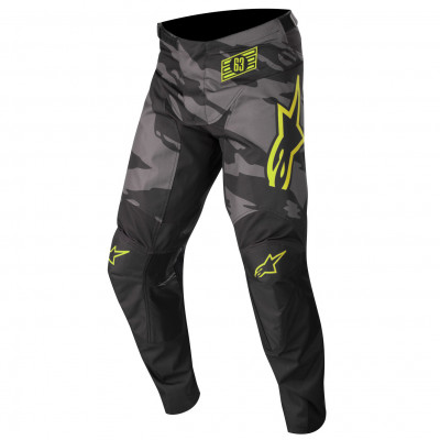 Kalhoty Alpinestars Racer Tactical black/grey camo/yellow fluo
