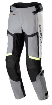 kalhoty Alpinestars Bogota Pro Drystar 4 Season grey/dark grey/black/yellow fluo