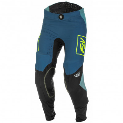 kalhoty Fly Racing Lite 2022 grey/teal/hi-vis