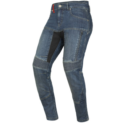 dámské kalhoty Ayrton jeansy 505 slim fit washed blue