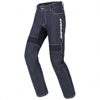 jeansy Spidi Furious PRO blue dark blue/logo