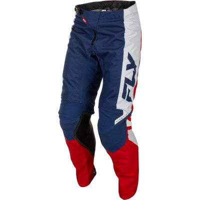 kalhoty Fly Racing Kinetic USA 2026 red/white/blue