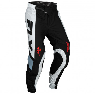 kalhoty Fly Racing Lite USA 2024 black/white/grey