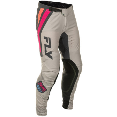 kalhoty Fly Racing Lite Vice 2025 grey/pink