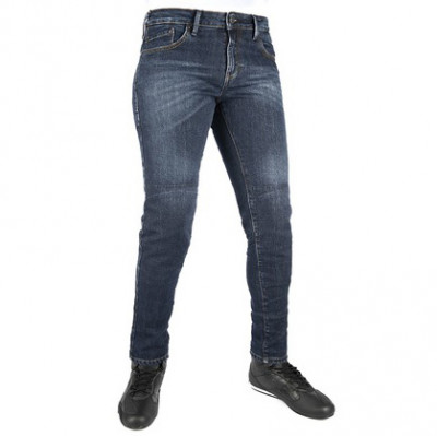 dámské kalhoty Oxford Original Approved Jeans Slim Fit wash blue