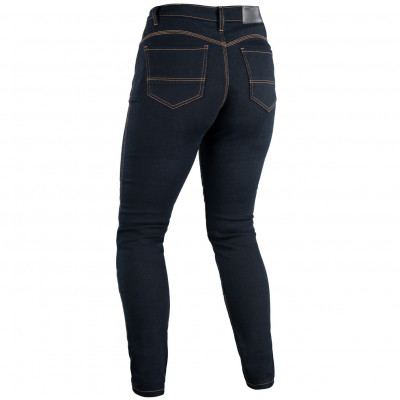 dámské kalhoty Oxford Original Approved Super Stretch jeans AA slim Fit blue indigo