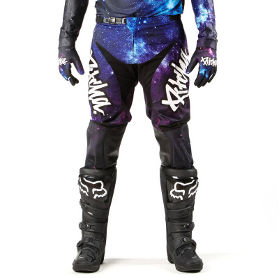 kalhoty Pitcha COSMO pants 2025 black/blue