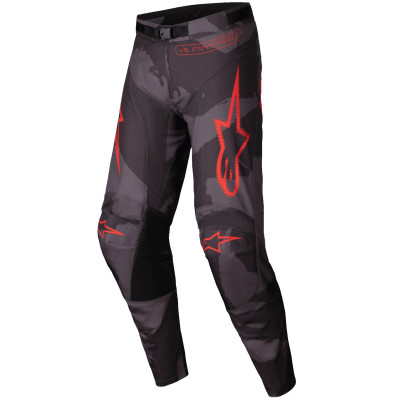 kalhoty Alpinestars Racer Hollow 2025 grey/camo/orange fluo