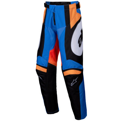 dětské kalhoty Alpinestars Racer Melt 2025 oranžová/modrá