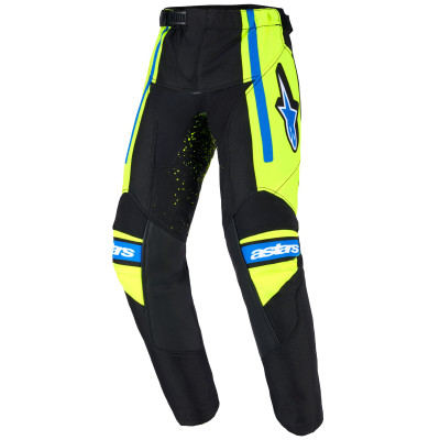 dětské kalhoty Alpinestars Racer Nomur kids 2026 dark blue/yellow fluo/black