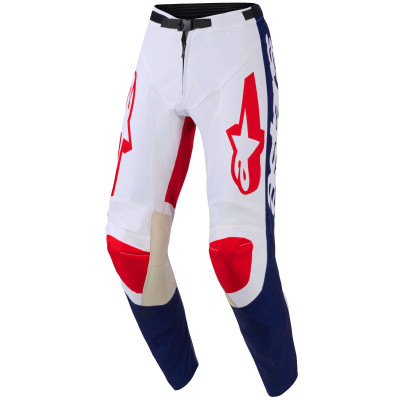 kalhoty Alpinestars Racer Riway 2026 white/blue/red