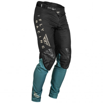 kalhoty Fly Racing Radium USA black/green/sandy