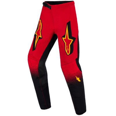 dětské kalhoty Alpinestars Supertech Scenz youth 2026 red/black/yellow