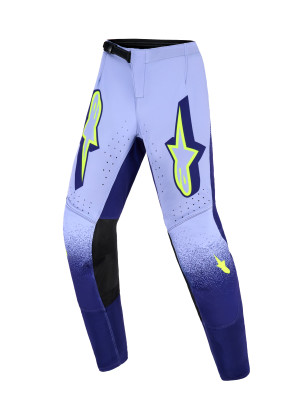 dětské kalhoty Alpinestars Supertech Scenz youth 2026 purple/yellow fluo