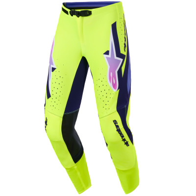 kalhoty Alpinestars Supertech Vista 2026 yellow fluo/purple/black