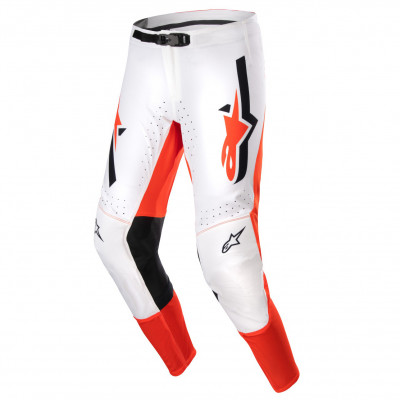 kalhoty Alpinestars Supertech Ward 2024 white/orange