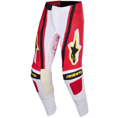 kalhoty Alpinestars Techstar Nomur 2026 light grey/red/black/yellow