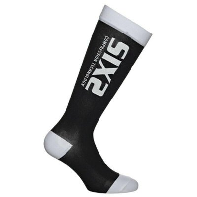 kompresní podkolenky SIXS black/white