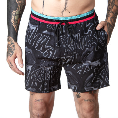 koupací šortky Pitcha 314 boardshort black