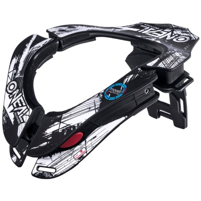 Krční chránič Oneal Tron Shocker Black/White